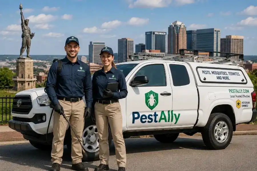 PestAlly-connected local pest control team at a Miami, FL home